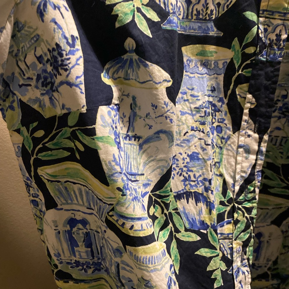Talbots button up top - Picture 3 of 4